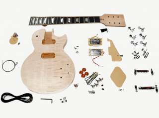 Solo Pro DIY LPK 2 Les Paul Style Electric Guitar Kit   NEW  