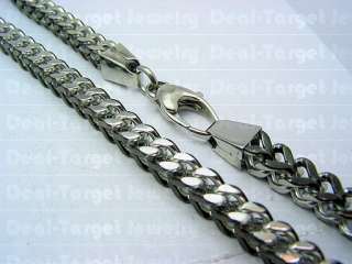 STAINLESS STEEL 316L MENS CHAIN NECKLACE 2 TONE * USA  