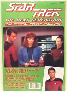 Star Trek The Next Generation Poster Magazine #2, UK  