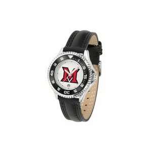   Red Hawks Competitor Ladies Watch with Leather Band