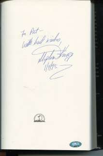 Stephen King Geralds Game Rare Hardback 1st Edition Signed Autograph 