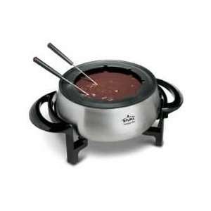 Rival 3 Quart Fondue Pot Model FD325 S ~ Brushed Stainless Steel with 