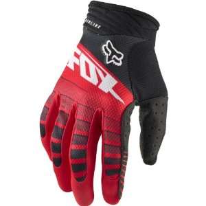   Mens Off Road/Dirt Bike Motorcycle Gloves   Red / X Large Automotive
