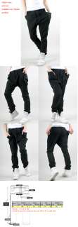 pss14black drainpipe baggy sweatpants big pocket  