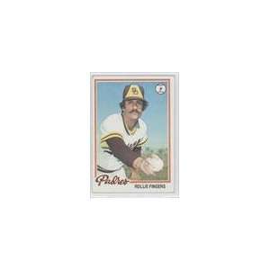  1978 Topps #140   Rollie Fingers Sports Collectibles