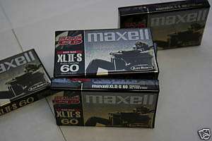 Maxell XLII S 60 Cassette Tapes  