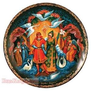  plate from the collection series Russian Fairytales in Porcelain 