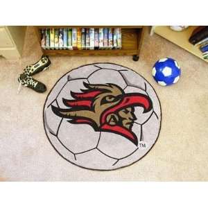San Diego State Aztecs NCAA 29 Round Soccer Ball Area Rug Floor Mat 