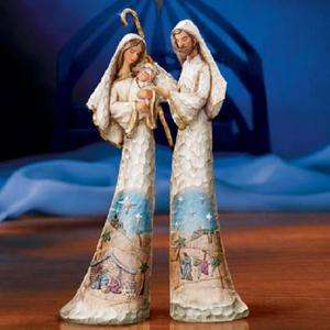 Thomas Kinkade Holy Family Nativity Set Joseph & Mary with Baby Jesus 