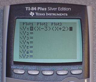 Texas Instruments TI 84 PLUS SIlver Edition Graphing Calculator w 