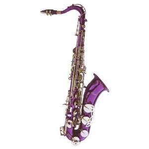  New Purple Tenor Saxophone Sax w/case Approved+Warranty 