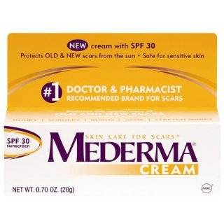 Mederma Scar Reducer Cream with SPF 30 0.7 oz. (Pack of 2)