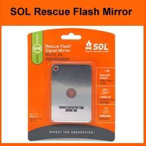  SOL Rescue Flash Signal Mirror