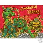  Ninja Turtles Party Thank You Notes. items in Perfect Party Supplies 