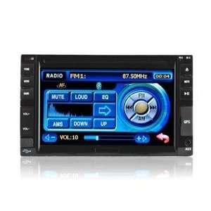 Touch Screen 2 Din In Dash Car DVD Player Ipod and Built in GPS System 