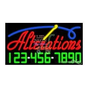  Alterations Neon Sign