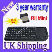 Rii Mini i6 Wireless Keyboard with Touchpad Bluetooth white Windows 98 