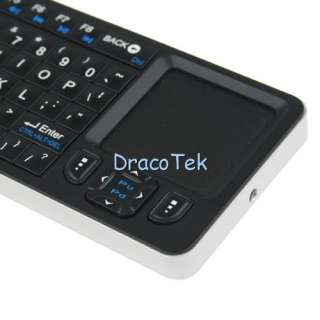 Bluetooth Wireless Keyboard Touchpad with Remote Control 2 in 1 Rii 