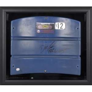   Autographed Shea Stadium Seat Back with 86 WS Champs Inscription