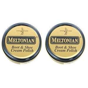  Meltonian Boot & Shoe Cream Polish 1.55 OZ / 43 g x2 Arts 
