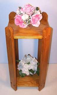 lamp table plant stand tabouret craftsman arts crafts mission oak 