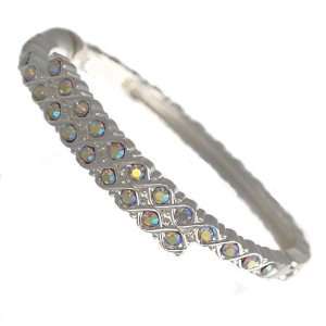  Macy Silver Multi Col Bangle Jewelry