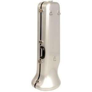   Fibreglass Bass Trombone Case, Silver CE 178 S Musical Instruments