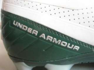NEW Mens UNDER ARMOUR Proto Speed Low White Green American Football 