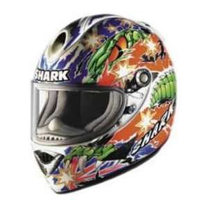  Shark RSR2 CORSER WH_BL_GR MD MOTORCYCLE Full Face Helmet 