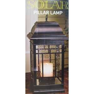  Solar Hanging or Standing Pillar Lamp with LED Bulbs 