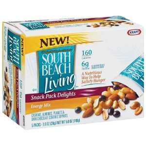South Beach Living Snack Pack Delights Energy Mix 5 Ct