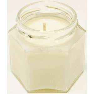  4 Pack 4 oz Squat Hex Soy Candle   Vanilla Lace 