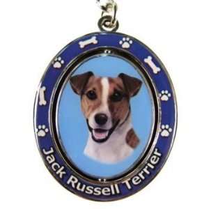  Spinning Jack Russell Terrier Key Chain