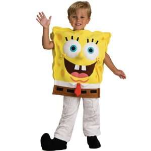    Spongebob Costume Deluxe Child Toddler 2 4 Spongebob Toys & Games