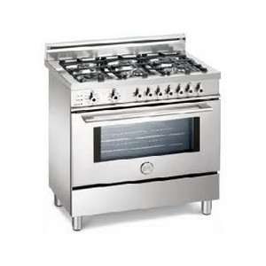   Series Dual Fuel Range with 6 Burners   Stainless Steel Appliances