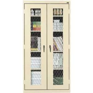  Sandusky Lee Clear View Mobile Storage Cabinet   Expanded 