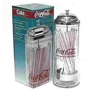  Coca Cola 11 1/4 Straw Dispenser COK8791