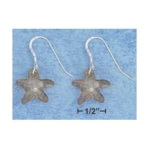  Swarovski Crystal Starfish French Wire Earrings Arts, Crafts & Sewing
