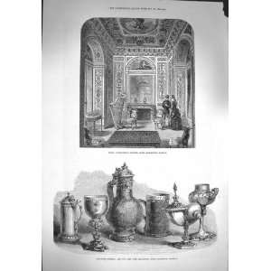   1871 Marie Antoinette Boudoir Kensington Tankards Cups