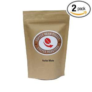 Coffee Bean Direct Yerba Mate Loose Leaf Tea, 5 Ounce Bags (Pack of 2 