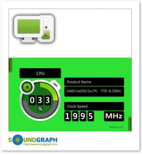 SoundGraph Mini Touch Wide 7 USB Monitor FingerVU 706  