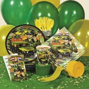   Army Basic Party Pack   Tableware & Tableware Sets Toys & Games