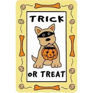 Trick Or Treat   EDIBLE Halloween Card 