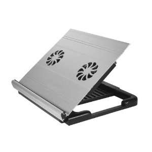  Adjustable Aluminum Laptop Riser Cooling Stand w/ Built In 