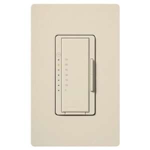   LA Incand 600w Multi Location Timer Control Tap Switch in Light Almond