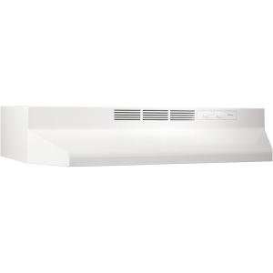    Rangaire 24 In. Ductless Range Hood in White 