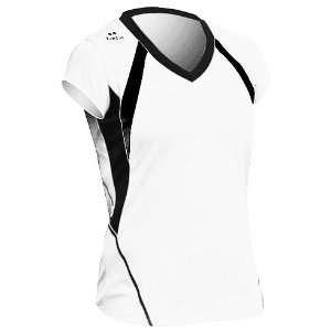  Kaepa 8872 Block Custom Volleyball Jerseys WHITE/BLACK 