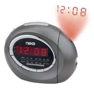  Naxa NX 162 Projection Alarm Clock w/ AM/FM Radio