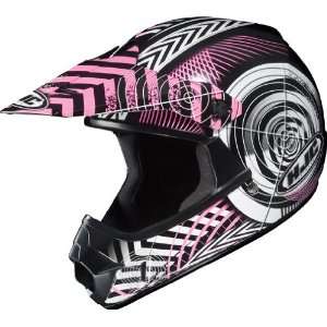    HJC Youth Girls CL XY Wanted Helmet   Large/MC 8 Automotive