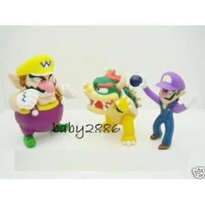  Super Mario Bro Action Figure Toy 3pcs/set Toys & Games